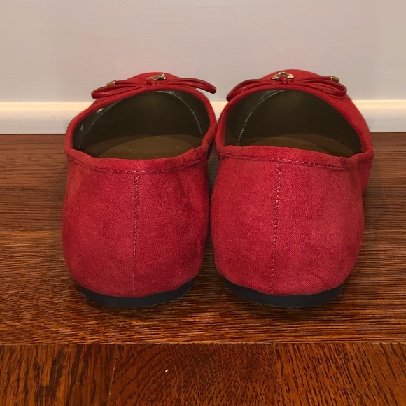 Guess ballerina flats size 7 NWOT red/deep coral - Picture 4 of 4
